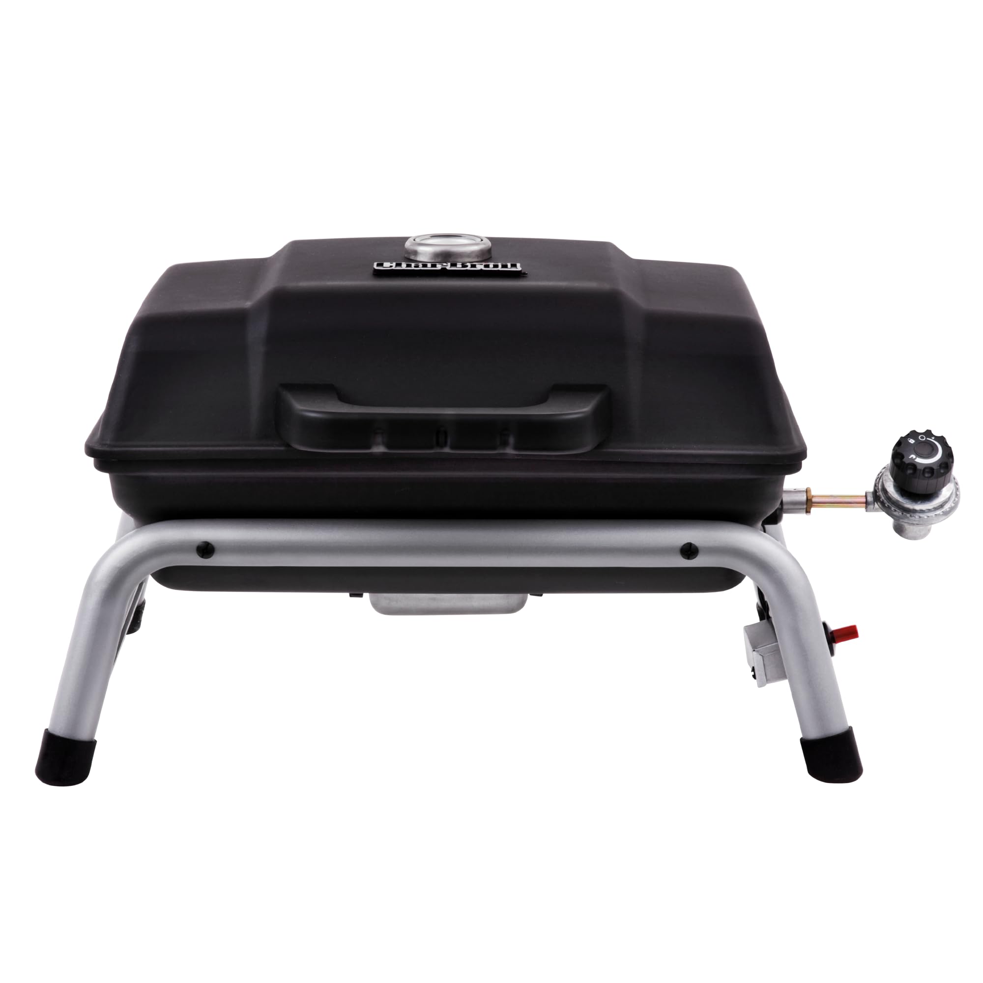 Char-Broil 1-Burner Portable Propane Gas Grill, Black for Outdoor Summer Barbecues - Easy to Use and Portable - Perfect 